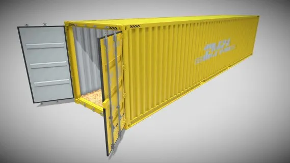 40英尺集装箱DHL
