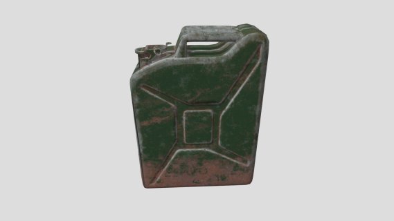 Jerry Can Weathered PBR