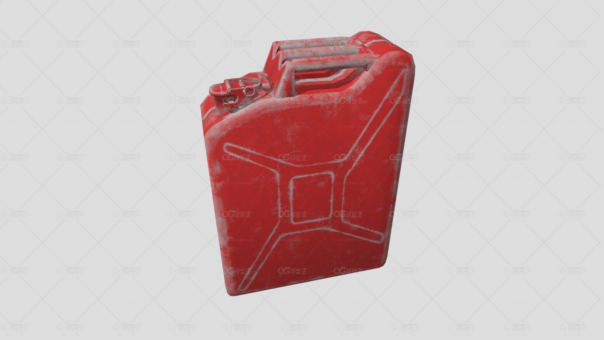 Jerry Can Low Poly 2破旧PBR-1