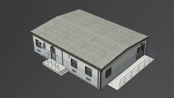 临时办公室 仓库 厂房 库房 仓储 现代建筑