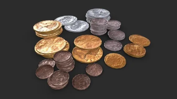旧英国硬币 钱币 金币 银币 货币