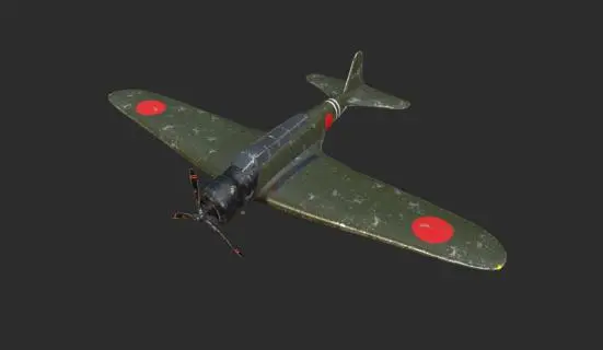 二战 日本中岛 B5N2 九七式12型Kate 舰载鱼雷轰炸机 日本军用飞机 日军飞机