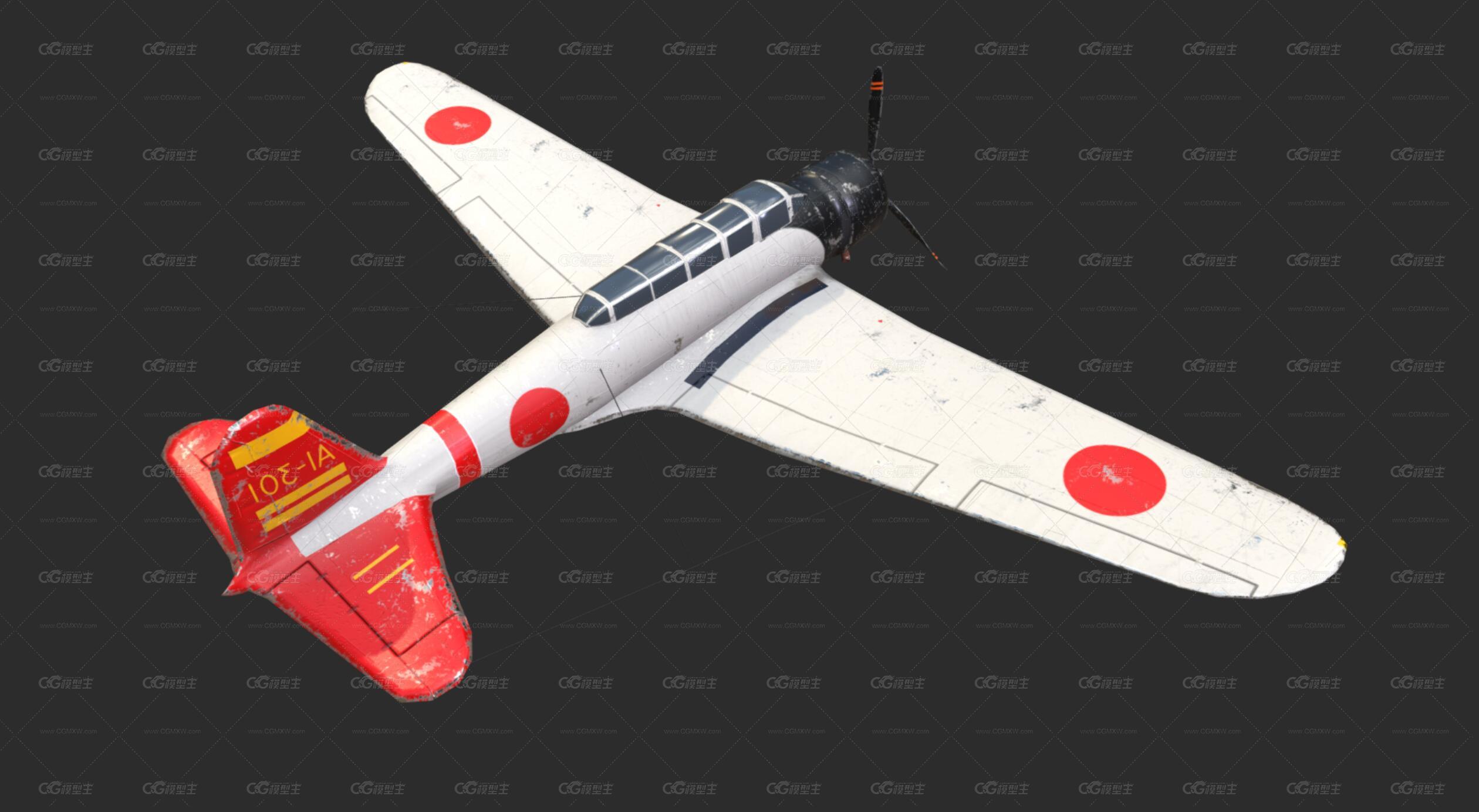 二战 日本中岛 B5N2轰炸机 九七式12型Kate 舰载鱼雷轰炸机 日本军用飞机 日军飞机1-4