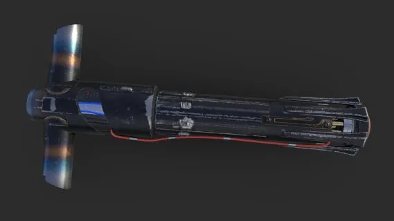 Kylo Ren光剑手柄 激光剑 光剑 科幻激光剑 能量剑 光源剑 星球大战 科幻武器