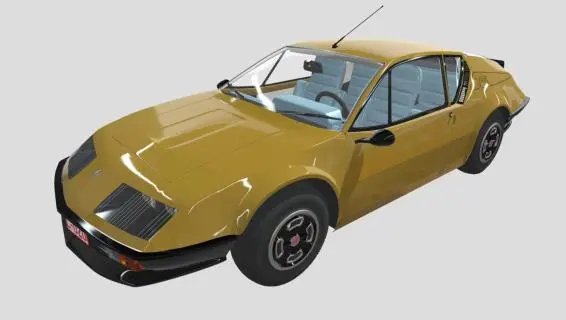 雷诺Alpine A310拉力赛车 跑车 性能车 轿车 汽车