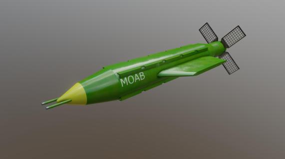 MOAB 高威力空爆炸弹 炸弹之母 投掷炸弹