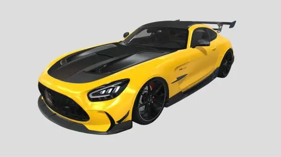 梅赛德斯AMG GT汽车 奔驰汽车 豪华汽车 跑车 赛车 奔驰车