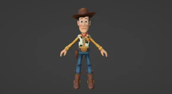 牛仔胡迪 woody  玩具总动员 主角 动画电影角色