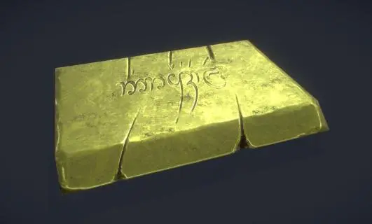 精灵金块 金砖 金条 金币