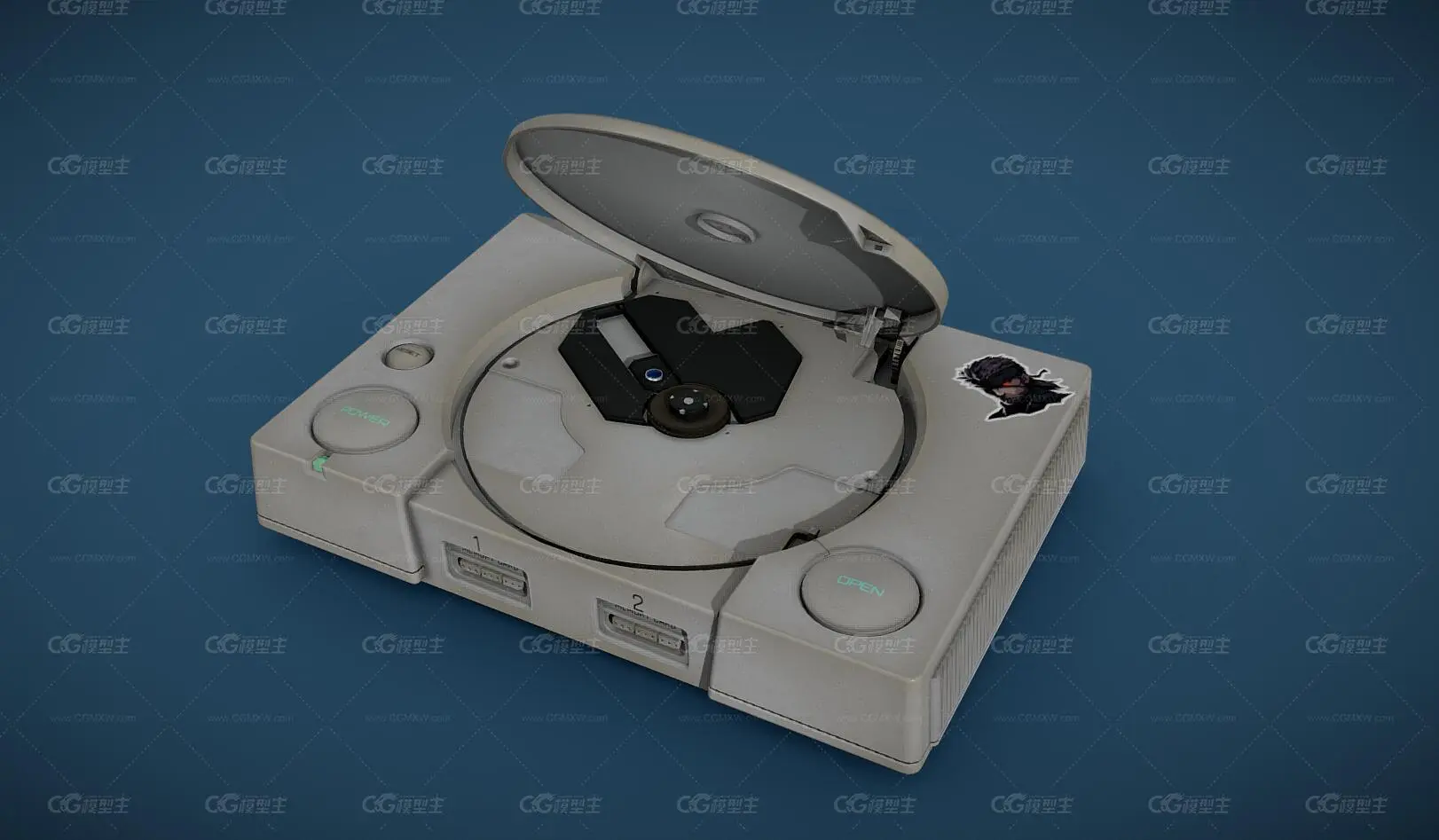 CD机唱片机 复古光盘CD音乐机 音乐播放器 随身听-3