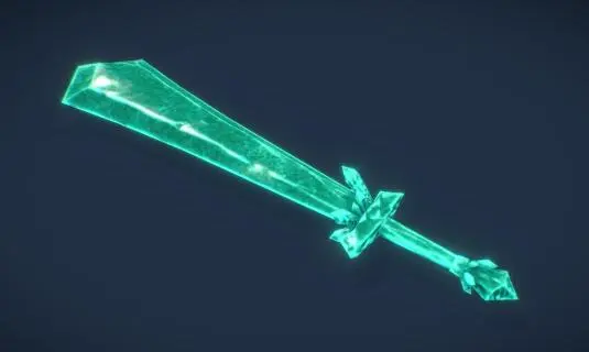 冰晶剑 魔法剑 魔法武器 冷兵器 游戏武器 水晶剑 光剑 神兵利器 武器 战剑 魔剑 精灵宝剑