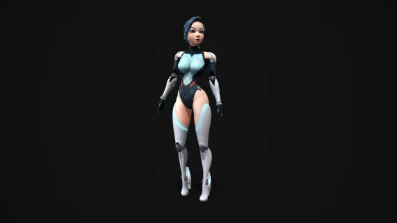 未来女战士 女武士 女武神 科幻战士 太空女战士