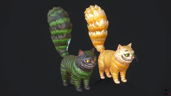 魔法 柴郡猫 次世代 魔法猫 cat 笑脸猫 恶魔小猫咪
