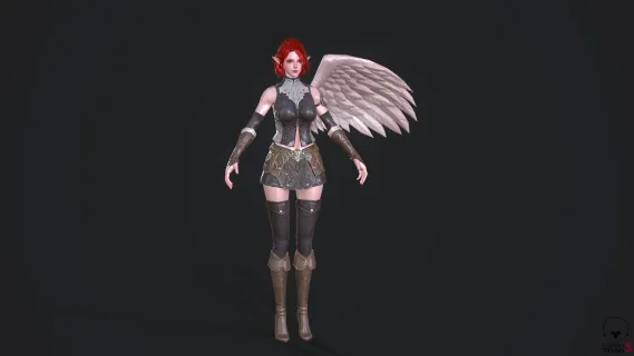 美女精灵骑士 女战士 弓箭手 铠甲将军 魔法骑士 魔幻 盔甲 性感精灵美少女 美女 精灵女王 女武神 大天使