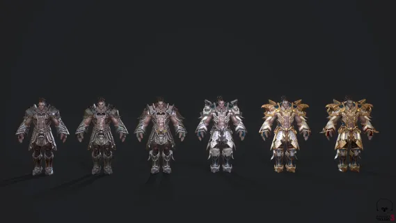 铠甲战士 皇家卫兵 铠甲战士 装甲士兵 重装骑士 大将军 武士 武将 游戏角色 人物