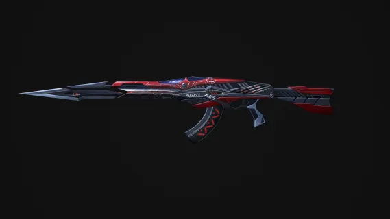 星际战炮带刺刀科幻枪 科幻武器 科幻枪械 枪炮 单兵武器  CSGO枪皮肤 吃鸡绝地求生 武器涂装 枪涂装 游戏武器