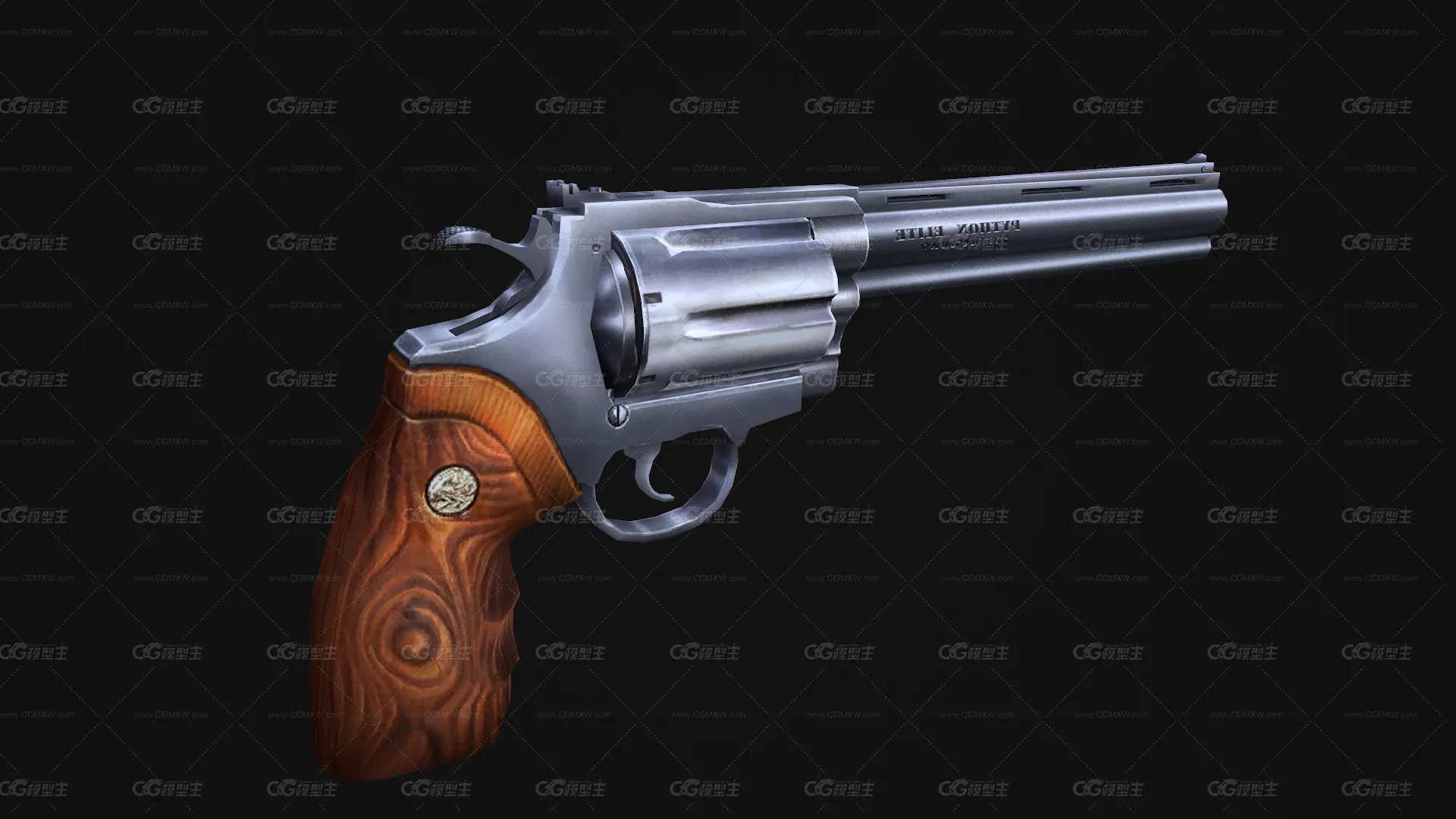 柯尔特左轮手枪 CSGO枪皮肤 吃鸡绝地求生 武器涂装 枪涂装 游戏武器-3