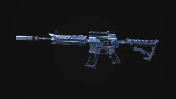 M4a1不朽自动步枪 枪械 武器 热武器 攻击 M4冲锋枪 游戏枪械皮肤