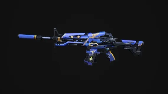 M4a1英雄II自动步枪 枪械 武器 热武器 攻击 M4冲锋枪 游戏枪械皮肤