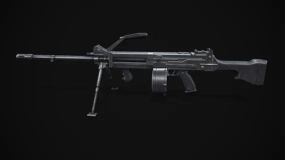 Ultimax 100通用机枪 冲锋枪 轻机枪 CSGO枪皮肤 吃鸡绝地求生 武器涂装 枪涂装 游戏武器