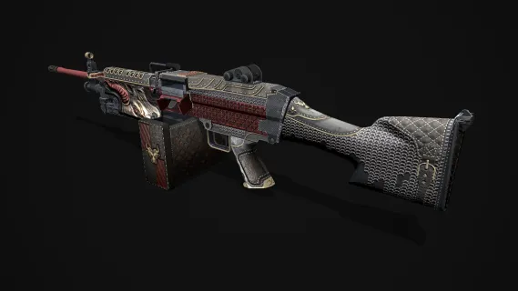 M249金牛座机枪 班用机枪 通用机枪 冲锋枪 重机枪 CSGO枪皮肤 吃鸡绝地求生 武器涂装 枪涂装 游戏武器