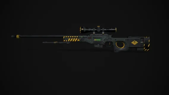 AWP狙击枪 狙击步枪 涂装狙击枪 大狙 神器级AWP魔改 CSGO枪皮肤 吃鸡绝地求生 武器涂装 枪涂装 游戏武器3