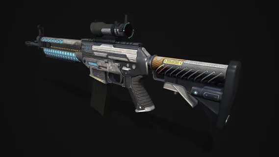 SG 553高斯步枪 战斗步枪 突击步枪 半自动步枪 冲锋枪 CSGO枪皮肤 吃鸡绝地求生 武器涂装 枪涂装 游戏武器