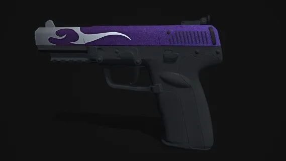 FiveseveN手枪 游戏手枪 CSGO枪皮肤 吃鸡绝地求生 武器涂装 枪涂装 游戏武器3
