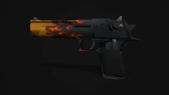 沙漠之鹰闪耀手枪 游戏手枪 CSGO枪皮肤 吃鸡绝地求生 武器涂装 枪涂装 游戏武器