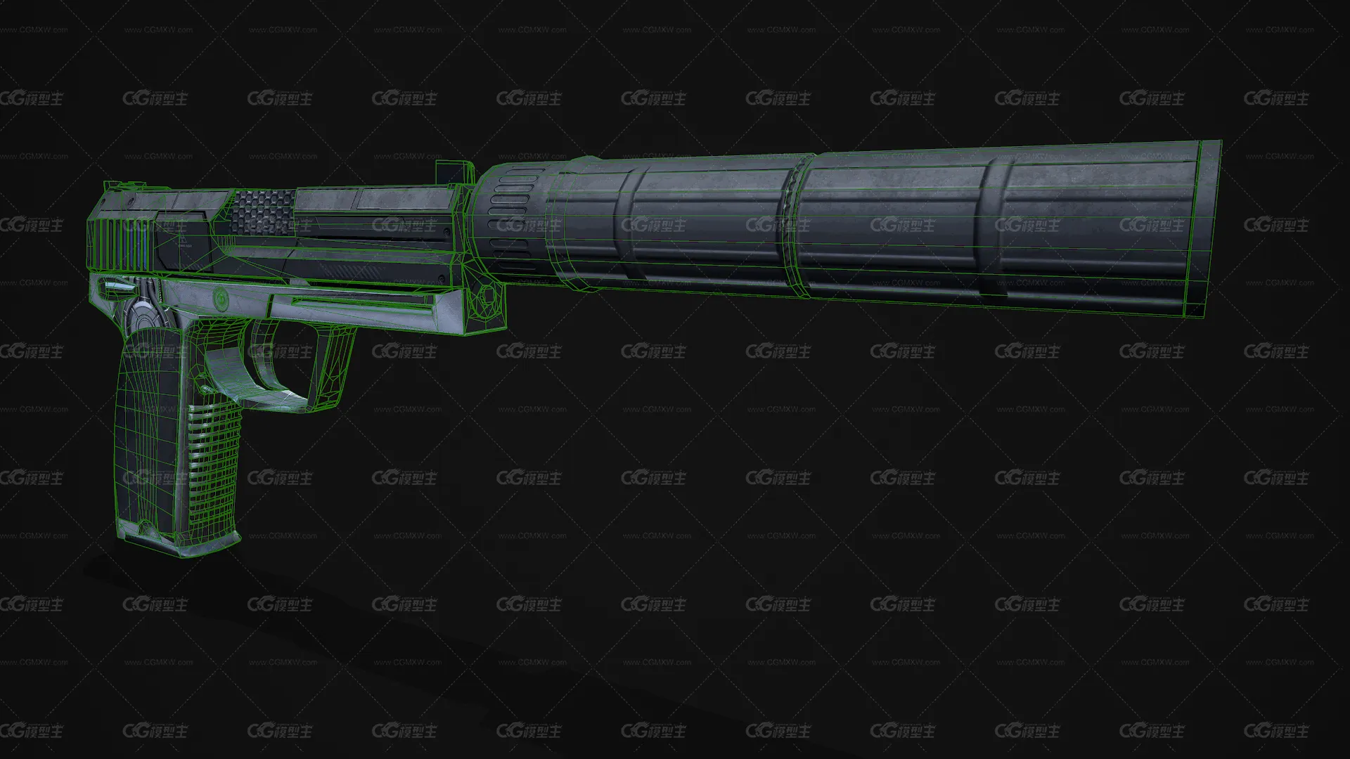 Usp手枪 紧凑型手枪 自动手枪 老式手枪 半自动手枪 CSGO枪皮肤 吃鸡绝地求生 武器涂装 枪涂装 游戏武器-4