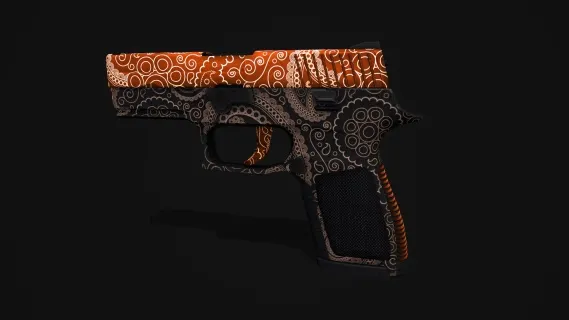 P250手枪 紧凑型手枪 柯尔特手枪 自动手枪 54式手枪 老式手枪 半自动手枪武器涂装 枪涂装 游戏武器1