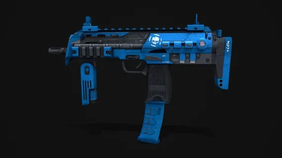 MP7冲锋枪  微型冲锋枪 轻型冲锋枪 轻机枪 CSGO枪皮肤 吃鸡绝地求生 武器涂装 枪涂装 游戏武器