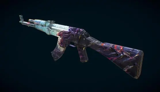 Ak47战斗步枪 卡宾枪 Ak47突击步枪 Ak47半自动步枪 CSGO枪皮肤 吃鸡绝地求生 武器涂装 枪涂装 游戏武器1