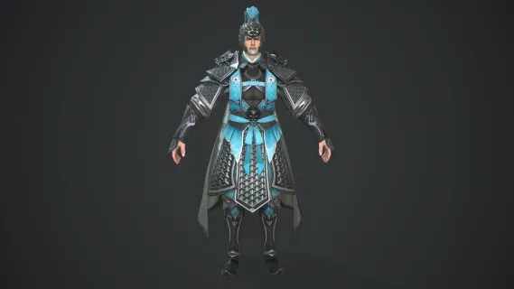 古代武将 武将 将军 盔甲 铠甲 士兵 战士 大将 元帅 游戏角色
