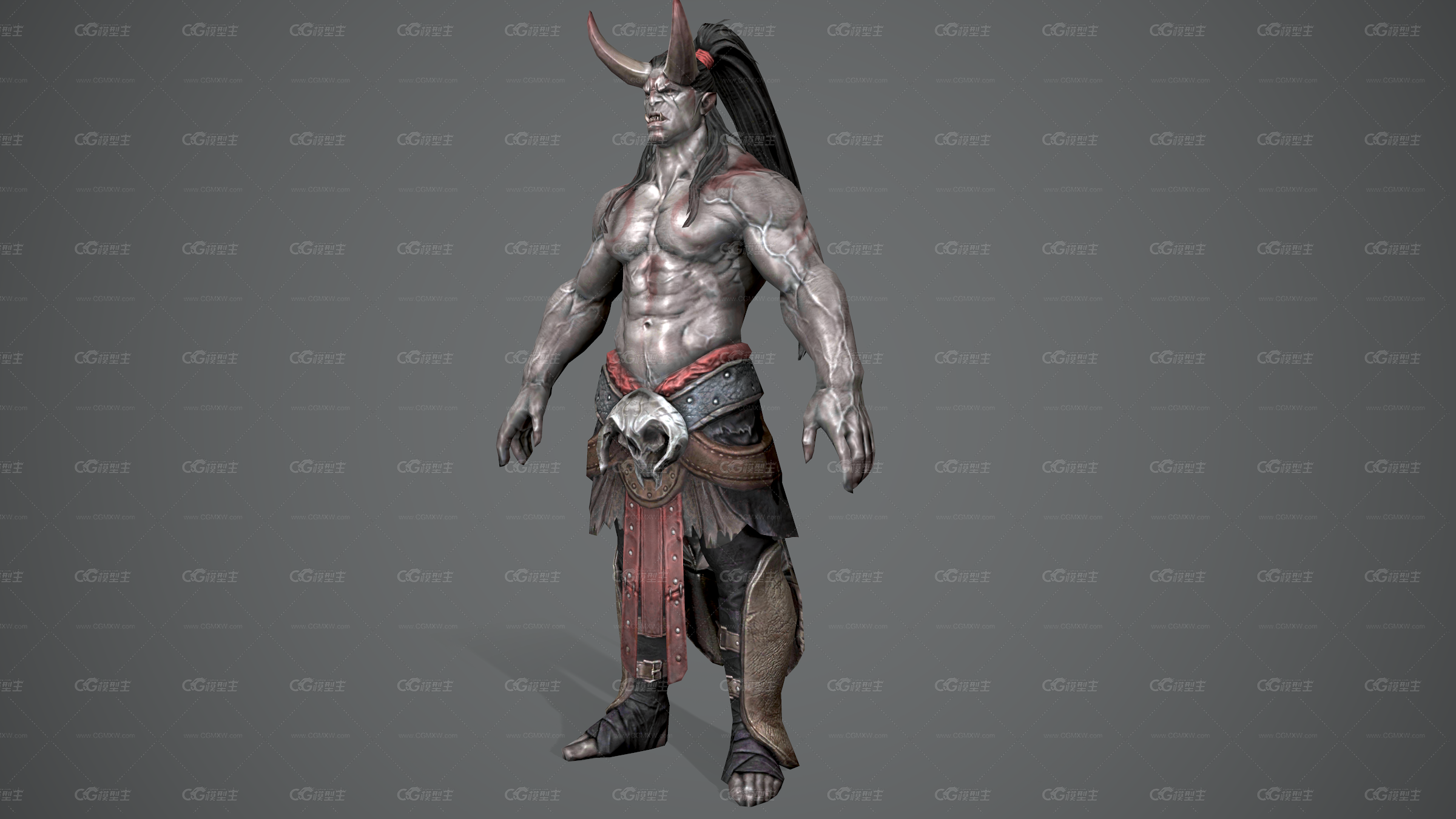 邪恶兽王 次世代 兽人战士 Orc 魔戒 强兽人 兽人 野蛮人 魔兽战士-2