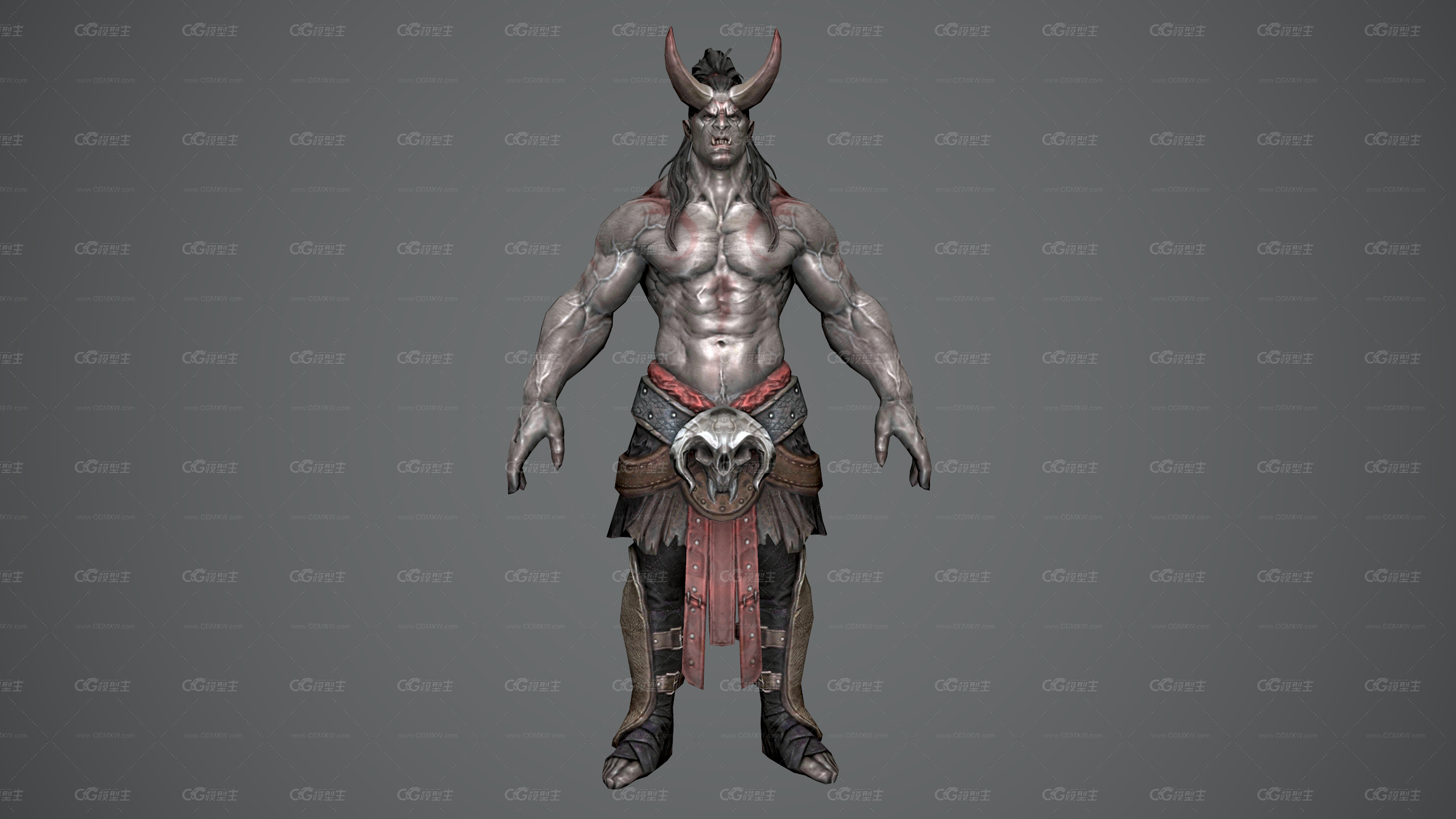 邪恶兽王 次世代 兽人战士 Orc 魔戒 强兽人 兽人 野蛮人 魔兽战士-1