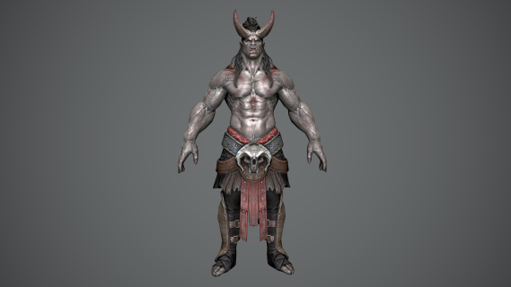 邪恶兽王 次世代 兽人战士 Orc 魔戒 强兽人 兽人 野蛮人 魔兽战士