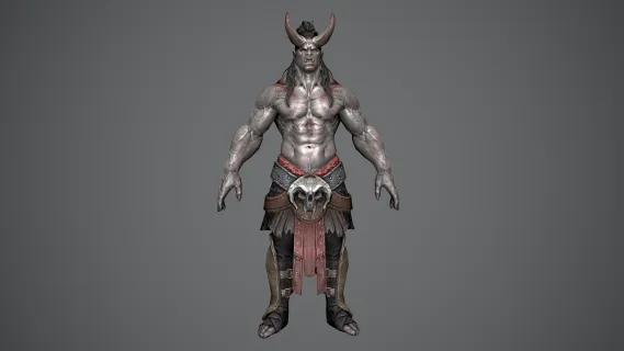 邪恶兽王 次世代 兽人战士 Orc 魔戒 强兽人 兽人 野蛮人 魔兽战士