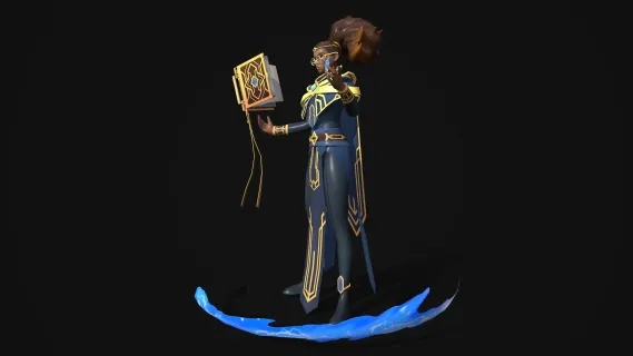黑人女孩魔术师 魔法师 占卜师 女巫 巫师 巫婆
