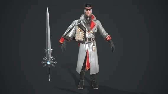 次时代 男角色 爵士 骑士 战士 中世纪 贵族 王子 大将军 剑士 剑客