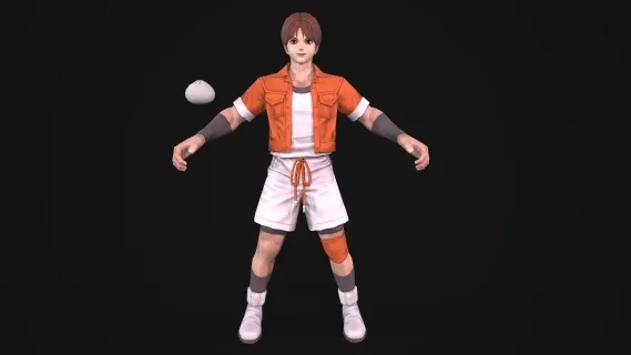 次世代拳皇格斗包子 功夫小子 小男孩