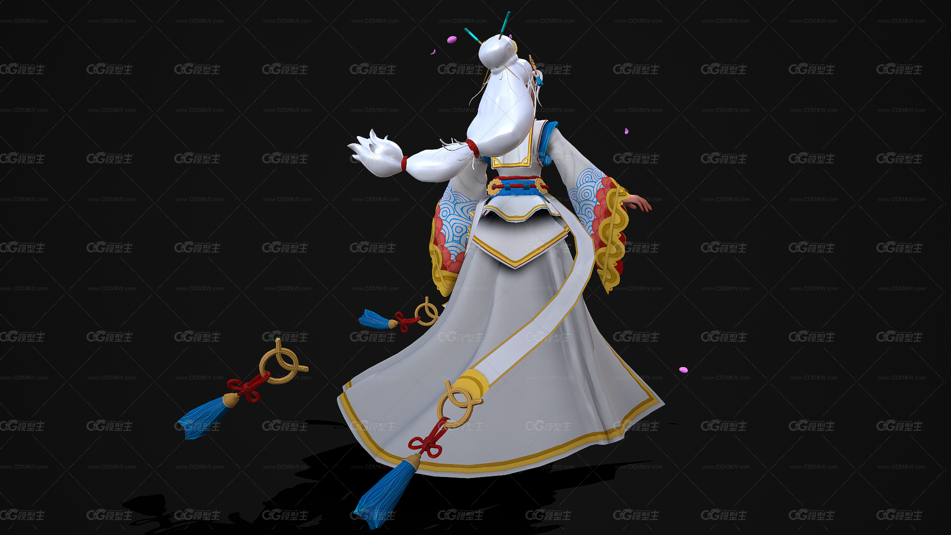 仙女美女角色 女神 美女魔法师 占卜师 术士-4