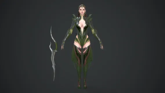 女精灵 精灵族 精灵女王 女战士 女随从 精灵公主 游侠 侠女 盗贼 侠盗