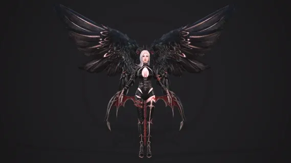 美女恶魔 法师 女巫 女恶魔 剑士 魔导士 地狱恶魔公主 堕落天使 魔鬼翅膀 魔教教主 公主