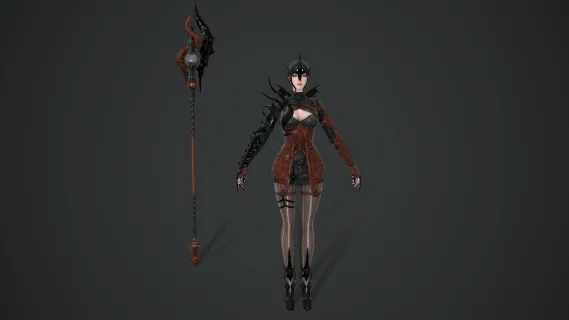美女法师 魔法师 魔导士 女王 女巫 二次元 动漫 女神 女生 性感美少女 御姐 小姐姐5