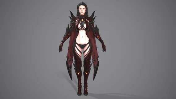 女梦淫妖梦魇女魔次世代写实邪魔邪恶女魔魔女 恶魔女王 女巫 女妖