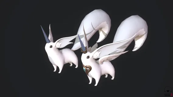 MON 独角松鼠 变异生物 兔耳生物 魔灵 精灵 妖怪 小妖 妖兽 怪物