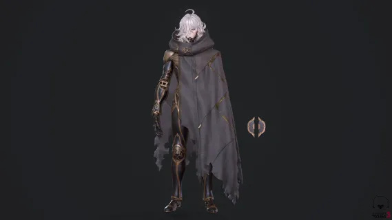 暗夜王子 战士 武侠 武士 刺客 杀手 披风勇士 男人 男角色