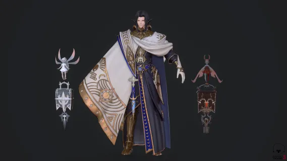 皇家骑士团 魔法咒术师 长袍精灵师 大魔法师 精灵王子