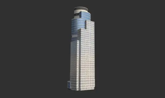 摩天大楼 高层建筑 大厦 高楼 城市建筑 写实城市模型 写字楼 商务楼 办公大楼2